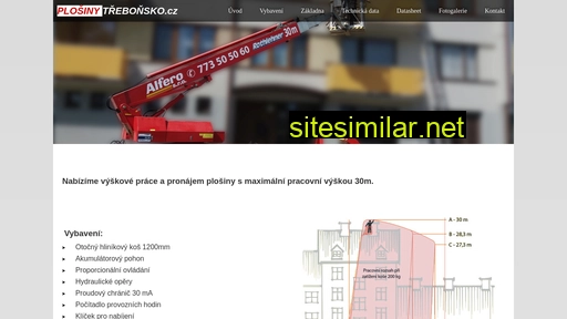 plosinytrebonsko.cz alternative sites