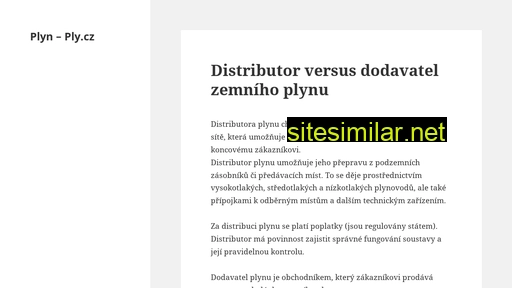 ply.cz alternative sites