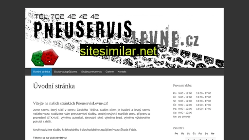 pneuservislevne.cz alternative sites