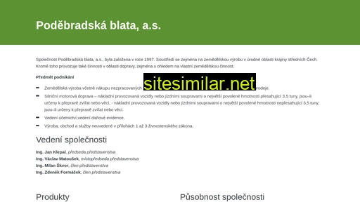 podebradskablata.cz alternative sites