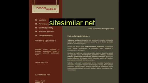podlahykouril.cz alternative sites
