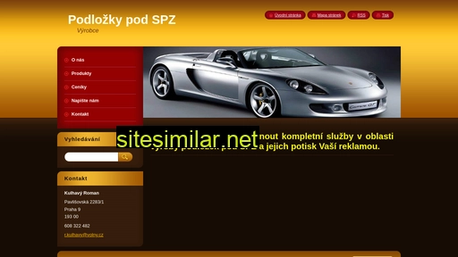 podlozky-pod-spz.cz alternative sites