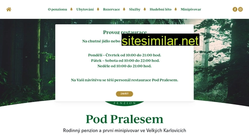 podpralesem.cz alternative sites