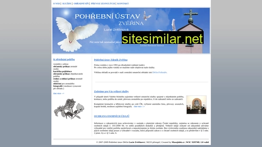 pohrebnizverina.cz alternative sites