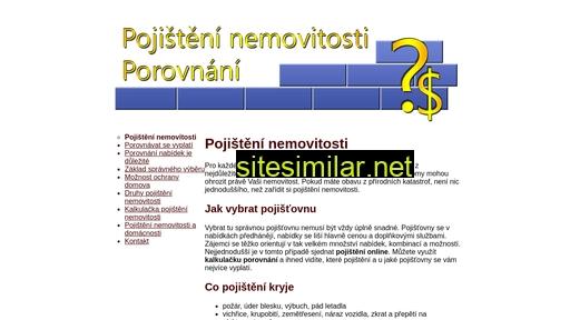 pojisteni-nemovitosti-porovnani.cz alternative sites