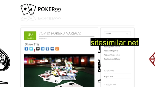 poker99.cz alternative sites