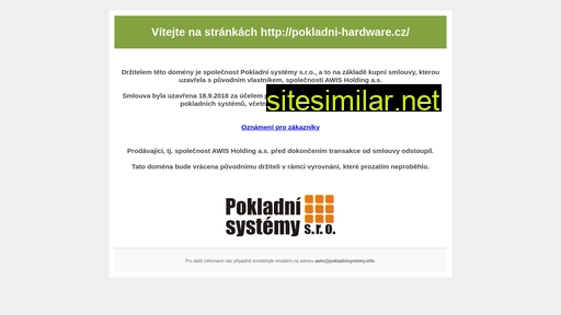pokladni-hardware.cz alternative sites