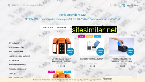 pokladnievidence.cz alternative sites
