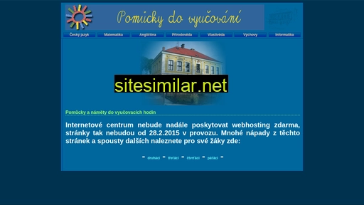 pomucky.ic.cz alternative sites