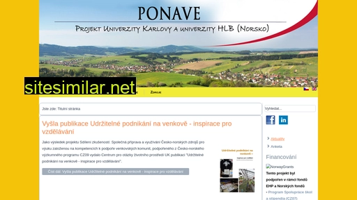 ponave.cz alternative sites