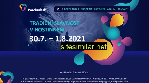 porciunkule.cz alternative sites