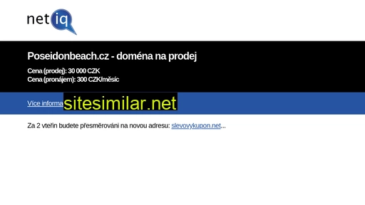 poseidonbeach.cz alternative sites