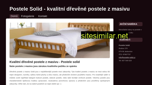 postele-solid.cz alternative sites