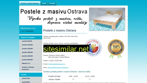 postelezmasivu-ostrava.cz alternative sites