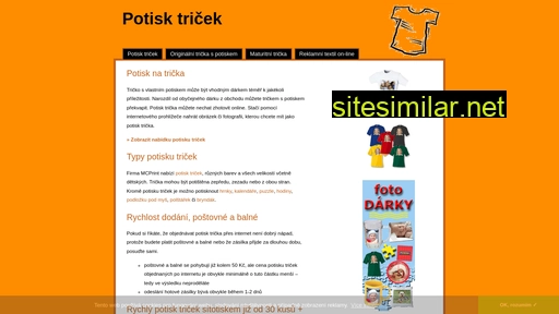 Potisk-tricka similar sites