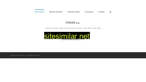 poweras.cz alternative sites