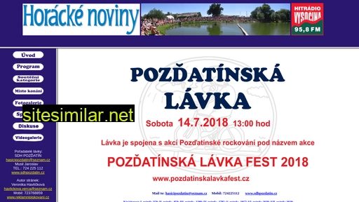 pozdatinskalavka.cz alternative sites