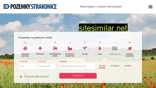 pozemky-strakonice.cz alternative sites