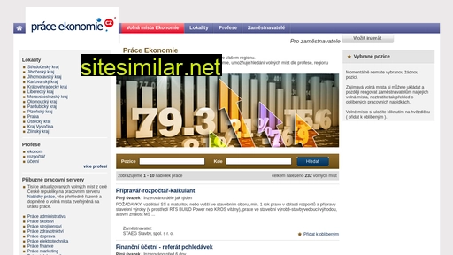 prace-ekonomie.cz alternative sites