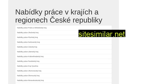 pracevkraji.cz alternative sites