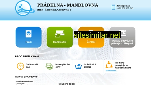 pradelna-mandlovna.cz alternative sites