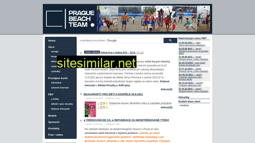 praguebeachteam.cz alternative sites