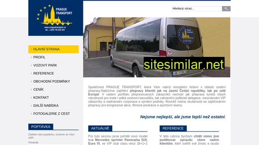 praguetransport.cz alternative sites