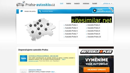 Praha-autosklo similar sites