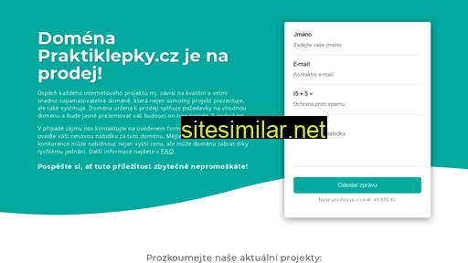 praktiklepky.cz alternative sites