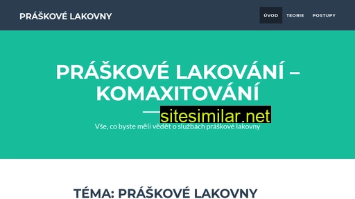 Praskova-lakovna-komaxit similar sites