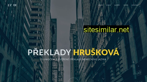 preklady-hruskova.cz alternative sites