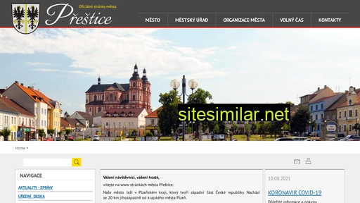prestice-mesto.cz alternative sites