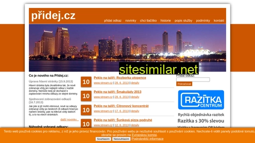 pridej.cz alternative sites