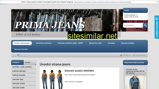 prima-jeans.cz alternative sites