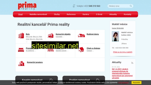 prima-real.cz alternative sites