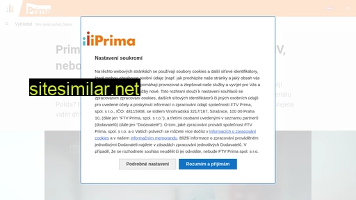 prima.iprima.cz alternative sites
