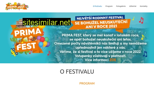 primafest.cz alternative sites