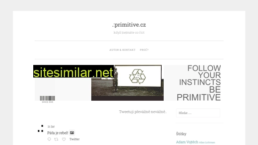primitive.cz alternative sites