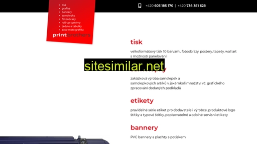 printbrothers.cz alternative sites