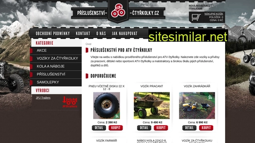 prislusenstvi-ctyrkolky.cz alternative sites