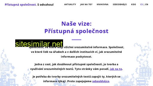 pristupnaspolecnost.cz alternative sites