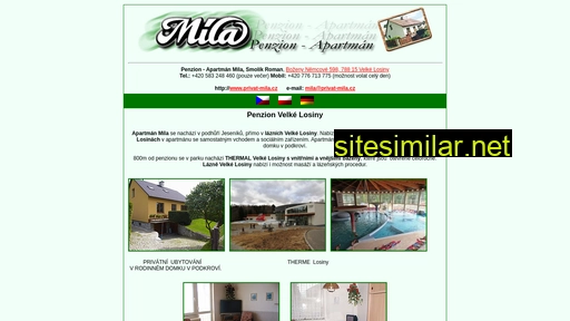 privat-mila.cz alternative sites