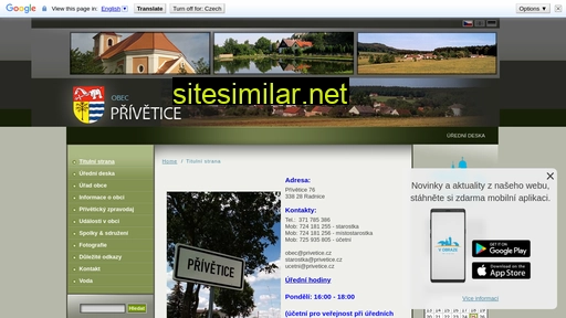 privetice.cz alternative sites