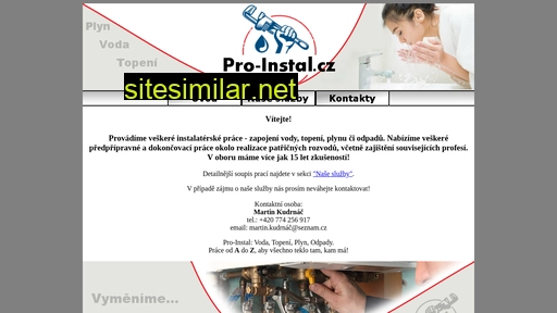 pro-instal.cz alternative sites