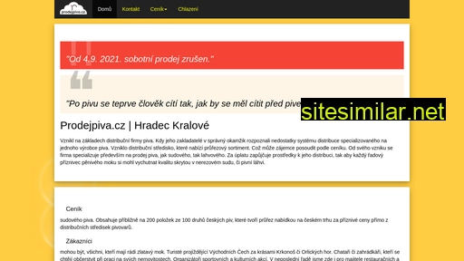 prodejpiva.cz alternative sites