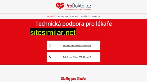 prodoktor.cz alternative sites