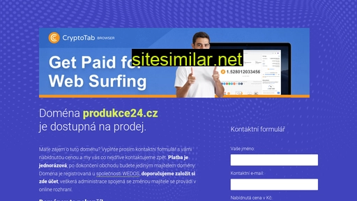 produkce24.cz alternative sites