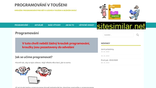 programovanihrou.cz alternative sites