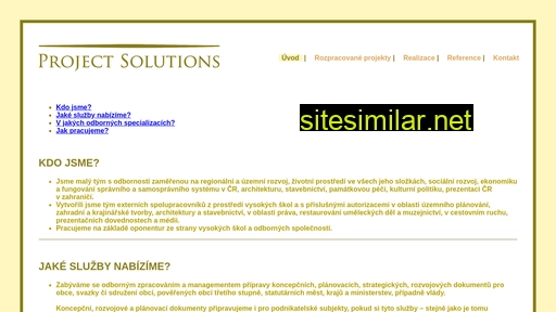 Projectsolutions similar sites