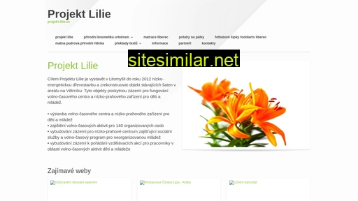 projekt-lilie.cz alternative sites